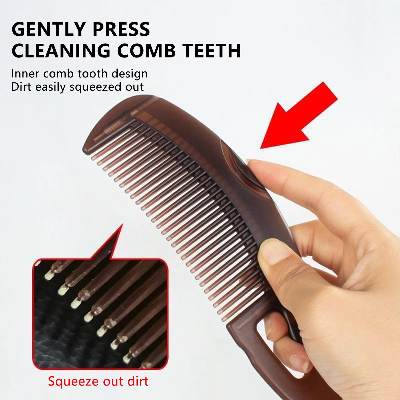 Scalp Massage Hair Comb – Healthier Scalp Stimulating Hair Dressing Comb for Salon Styling, Detangling & Daily Hair Care
