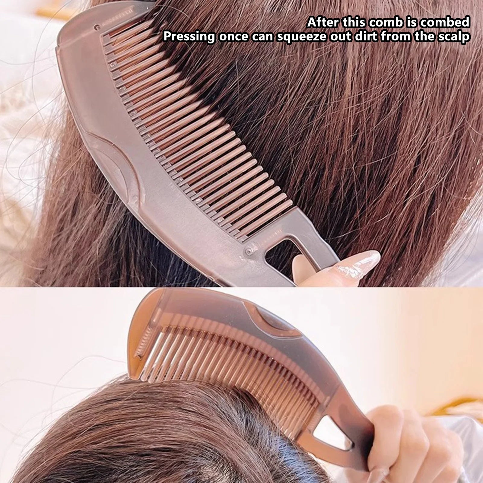 Scalp Massage Hair Comb – Healthier Scalp Stimulating Hair Dressing Comb for Salon Styling, Detangling & Daily Hair Care